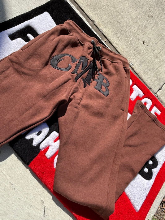Large Brown/Black Stacked